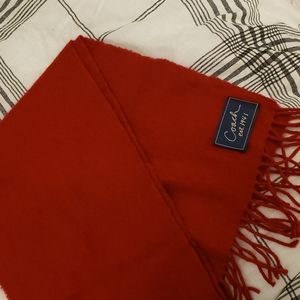 Coach wool/cashmere scarf